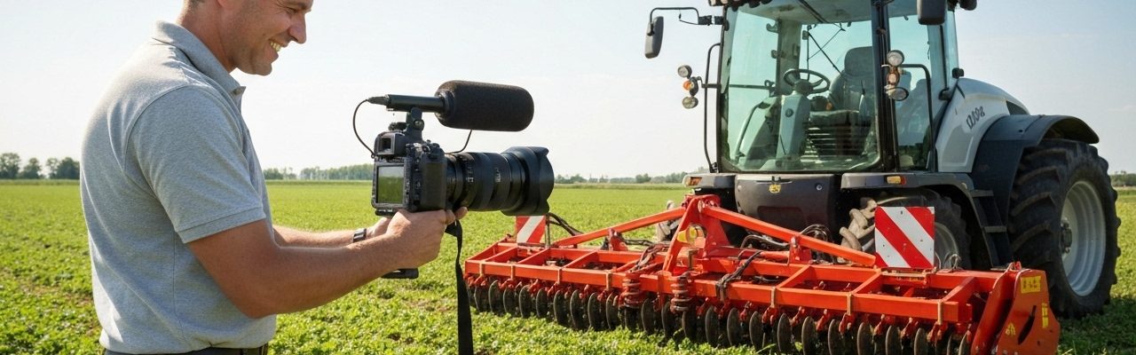 Guide de photographie pour mettre en valeur votre matériel agricole