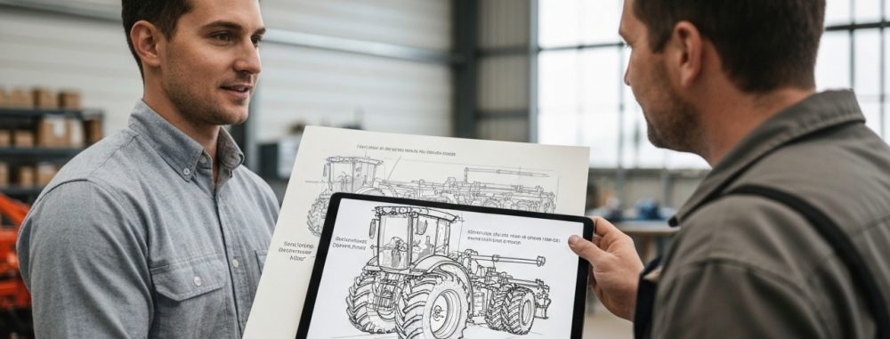 Fabrication machine agricole sur mesure: 4 étapes pour un équipement parfait